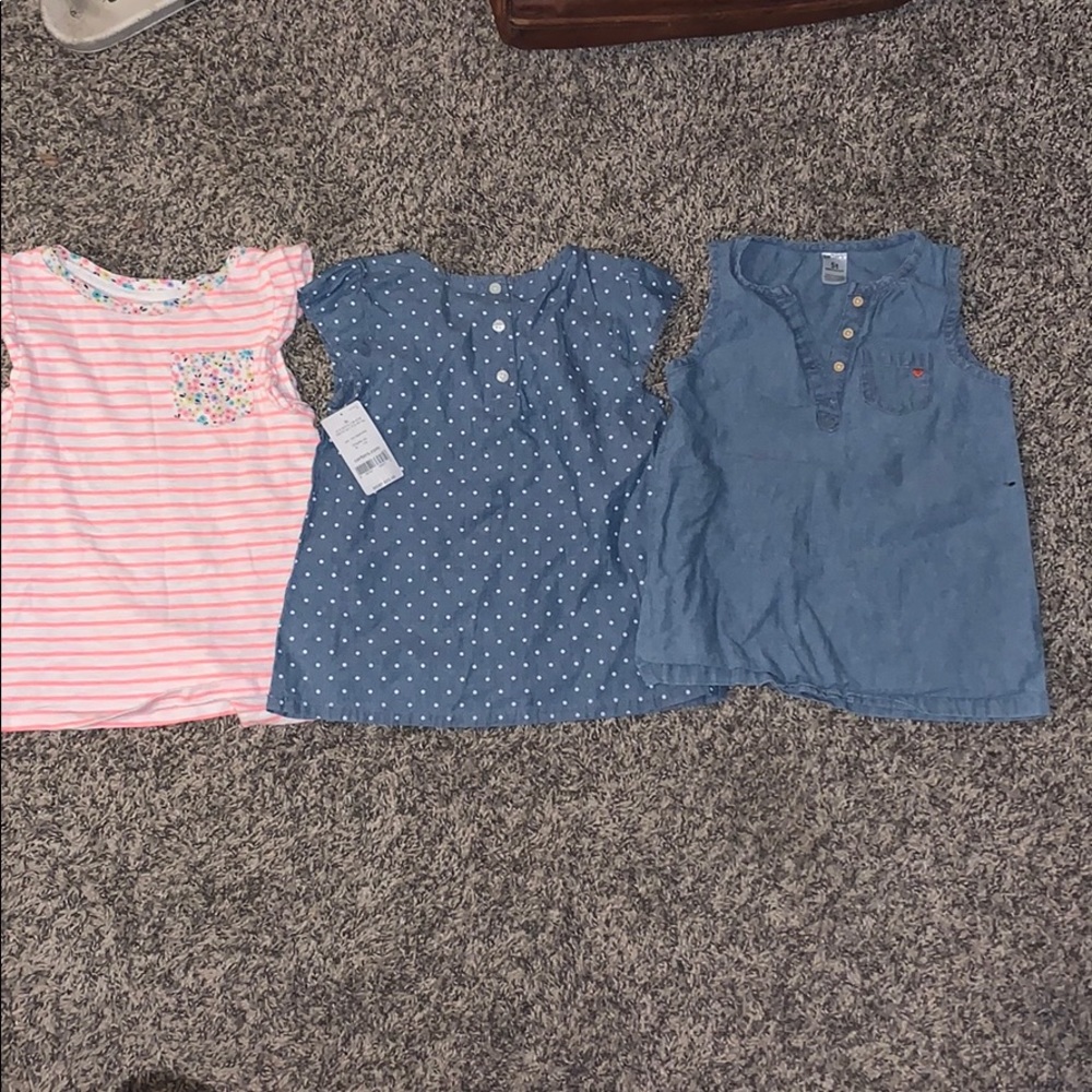 Girl 5T blouses bundle